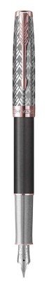 Перьевая ручка Parker Sonnet Premium Metal Grey PGT