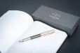 Перьевая ручка Parker Sonnet Premium Metal Grey PGT