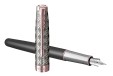 Перьевая ручка Parker Sonnet Premium Metal Grey PGT